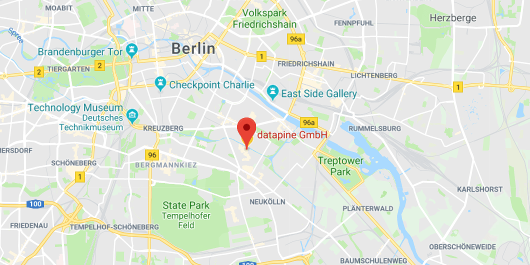 datapine on berlin map