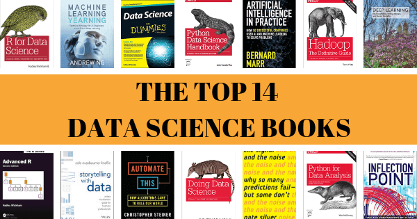 The best 14 data science books by datapine