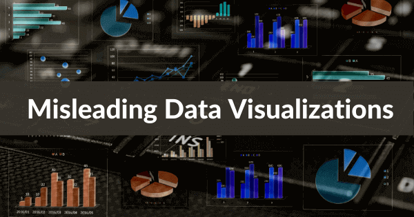 Misleading data visualizations blog post by datapine
