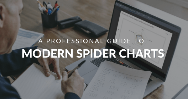 Spider charts blog post by datapine