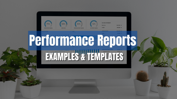 Performance reports blog post by datapine