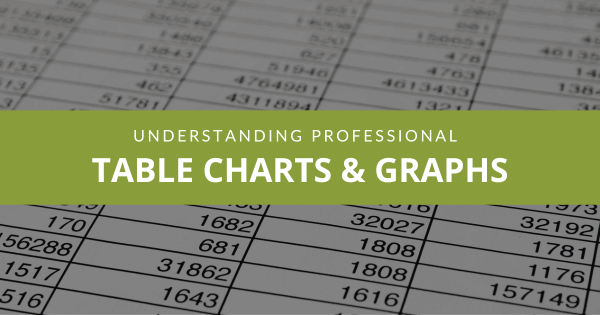 Table chart blog post by datapine