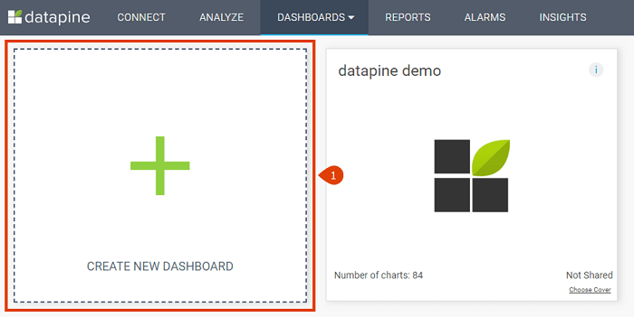 How to add a new dashboard
