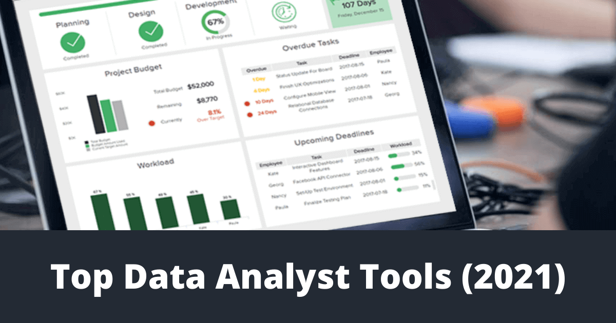 Top 12 Data Analyst Tools - Best Software For Data Analysts