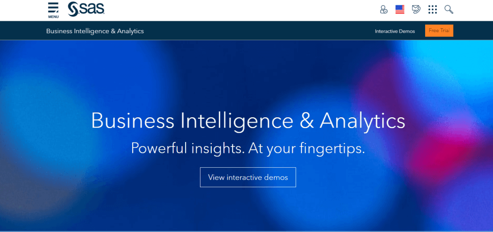 SaS Business Intelligence Software