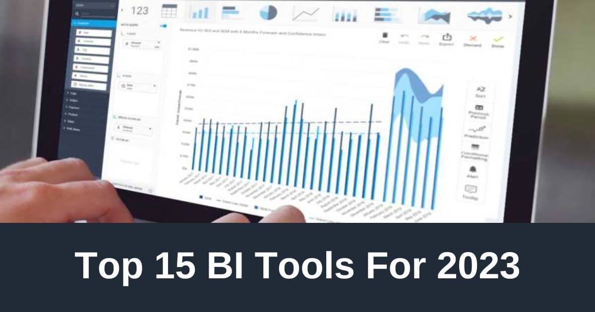 Visum renere Bonus Top 15 BI Tools - The Best BI Software Review List for 2023